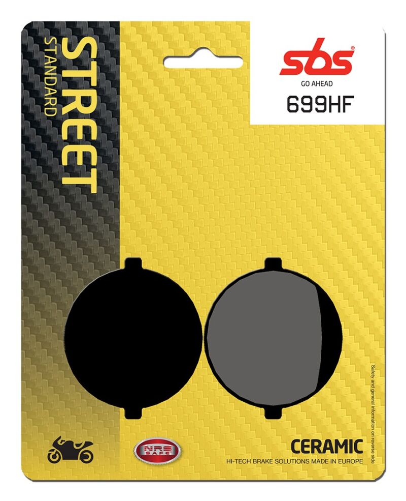 Plaquettes de frein Scooter 50-124cc SBS 699HF