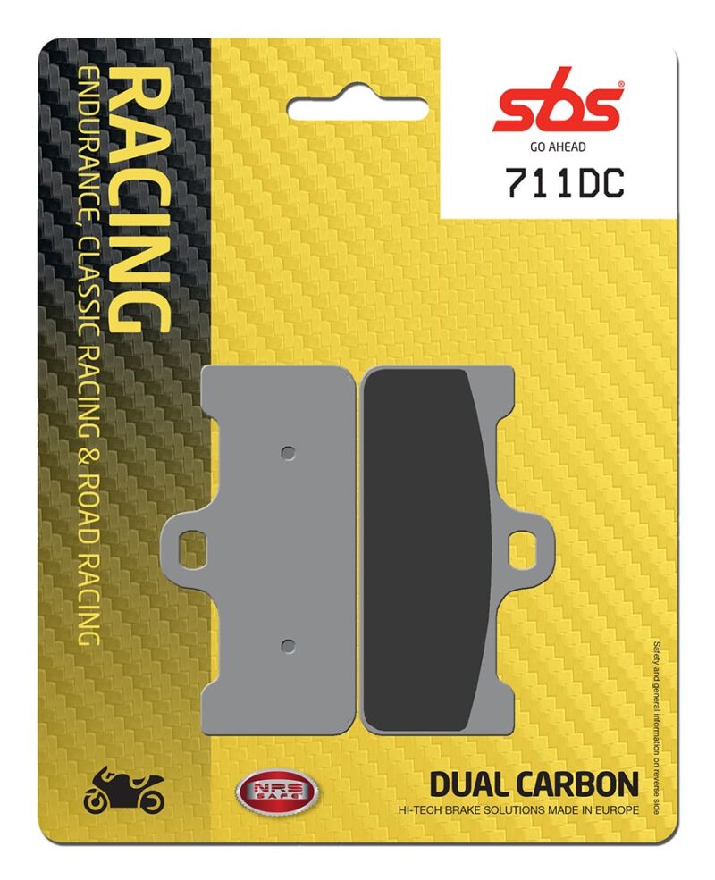 Plaquettes de frein avant 711DC Dual Carbon SBS